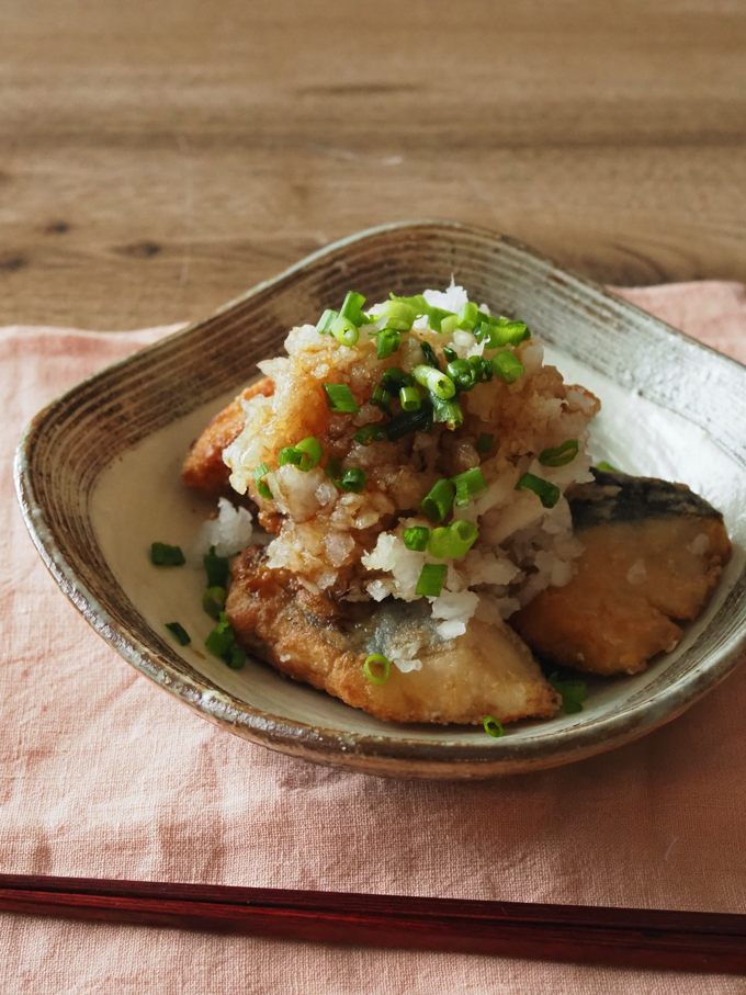 さわらの唐揚げおろしポン酢