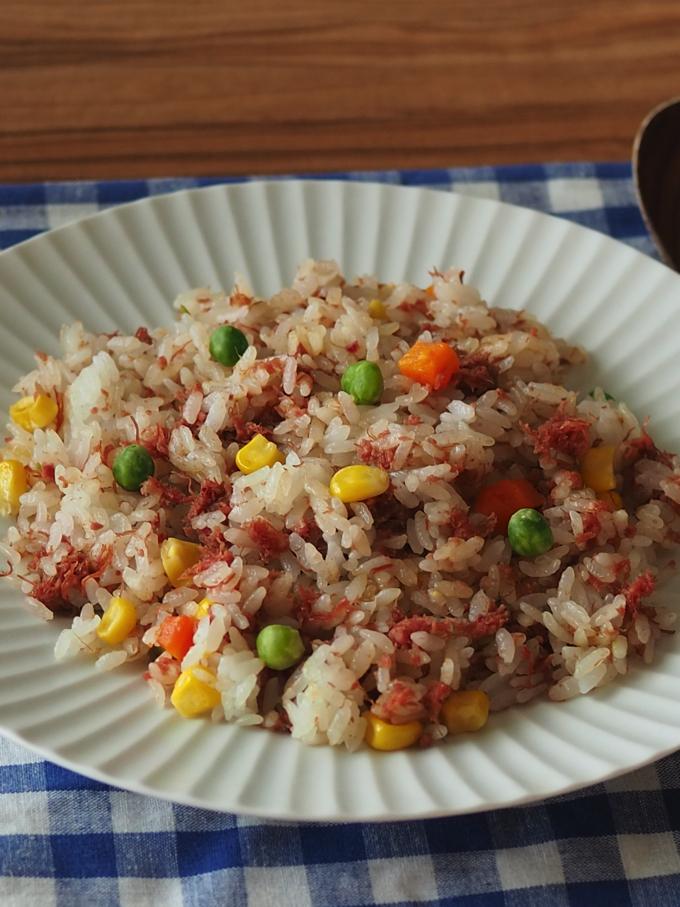 ミックスベジの炊き込みご飯