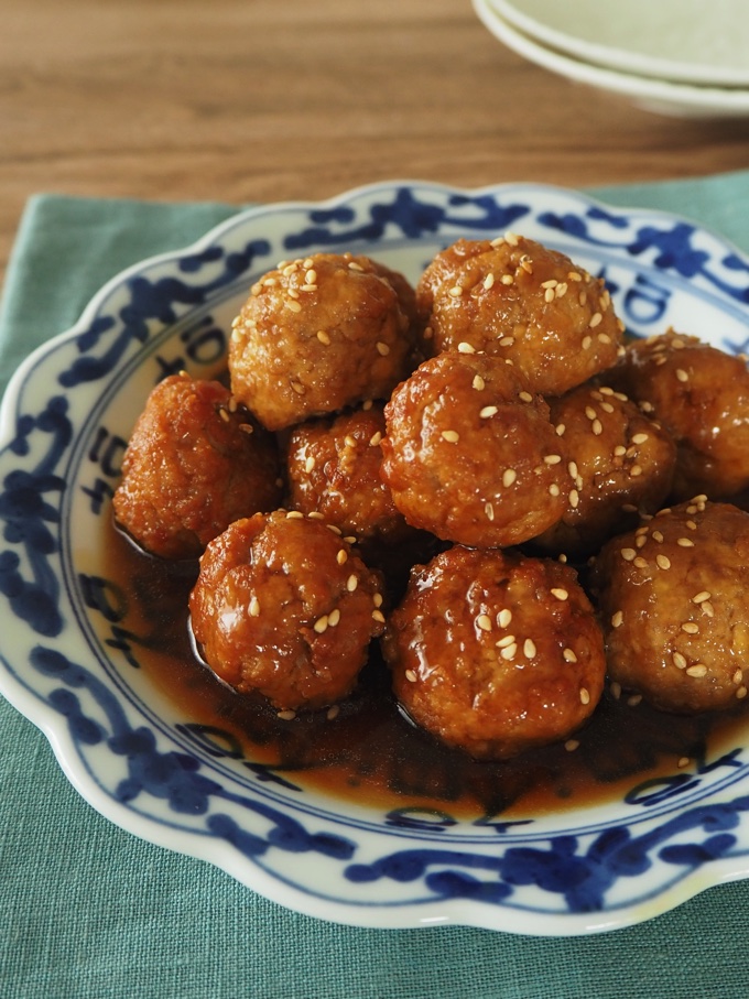 豆腐入り肉団子