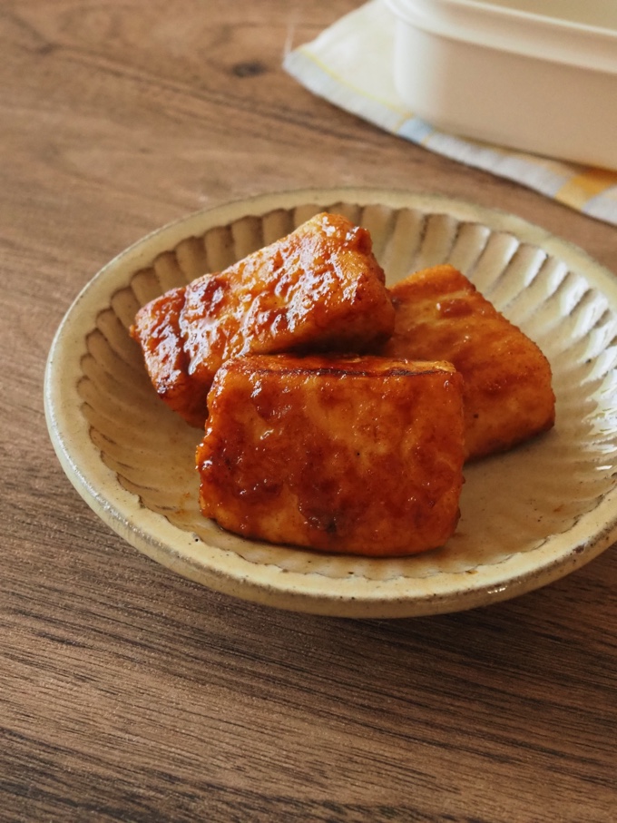 【お弁当おかず】カジキのてり旨カレーソテー