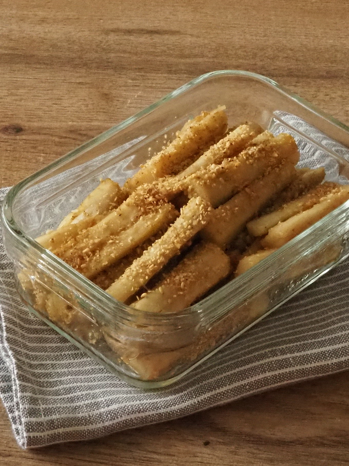 【作りおきおかず】ごま香るたたきごぼう