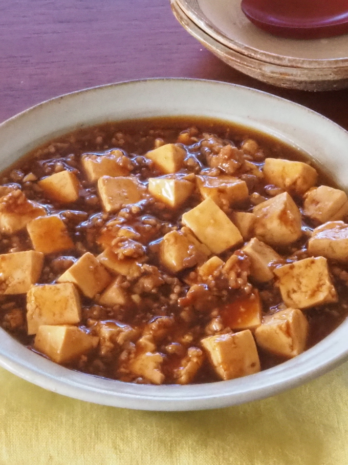 調味料2つだけ！焼肉のたれでコク旨麻婆豆腐