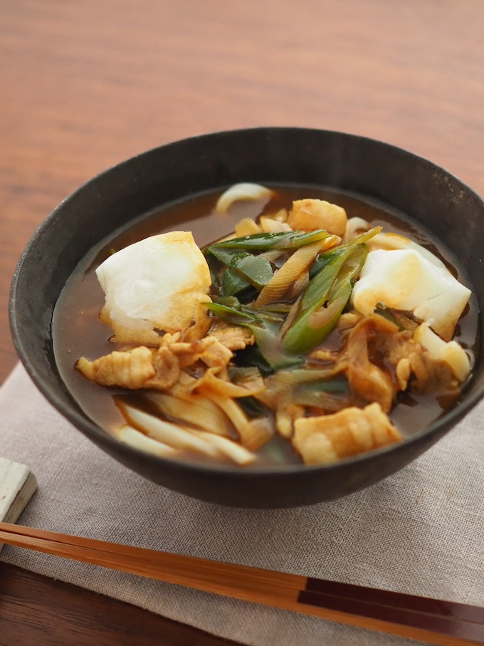 餅入りカレーうどん