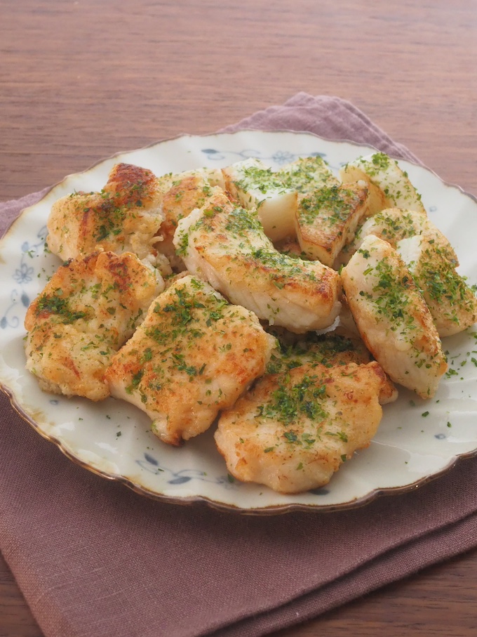 のり塩風味の鶏むね唐揚げ